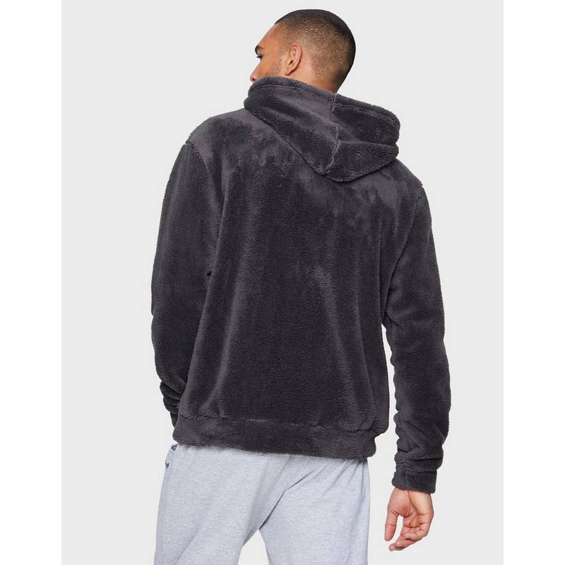 Threadbare Franklin Borg Hoody Sweatjacke Herren