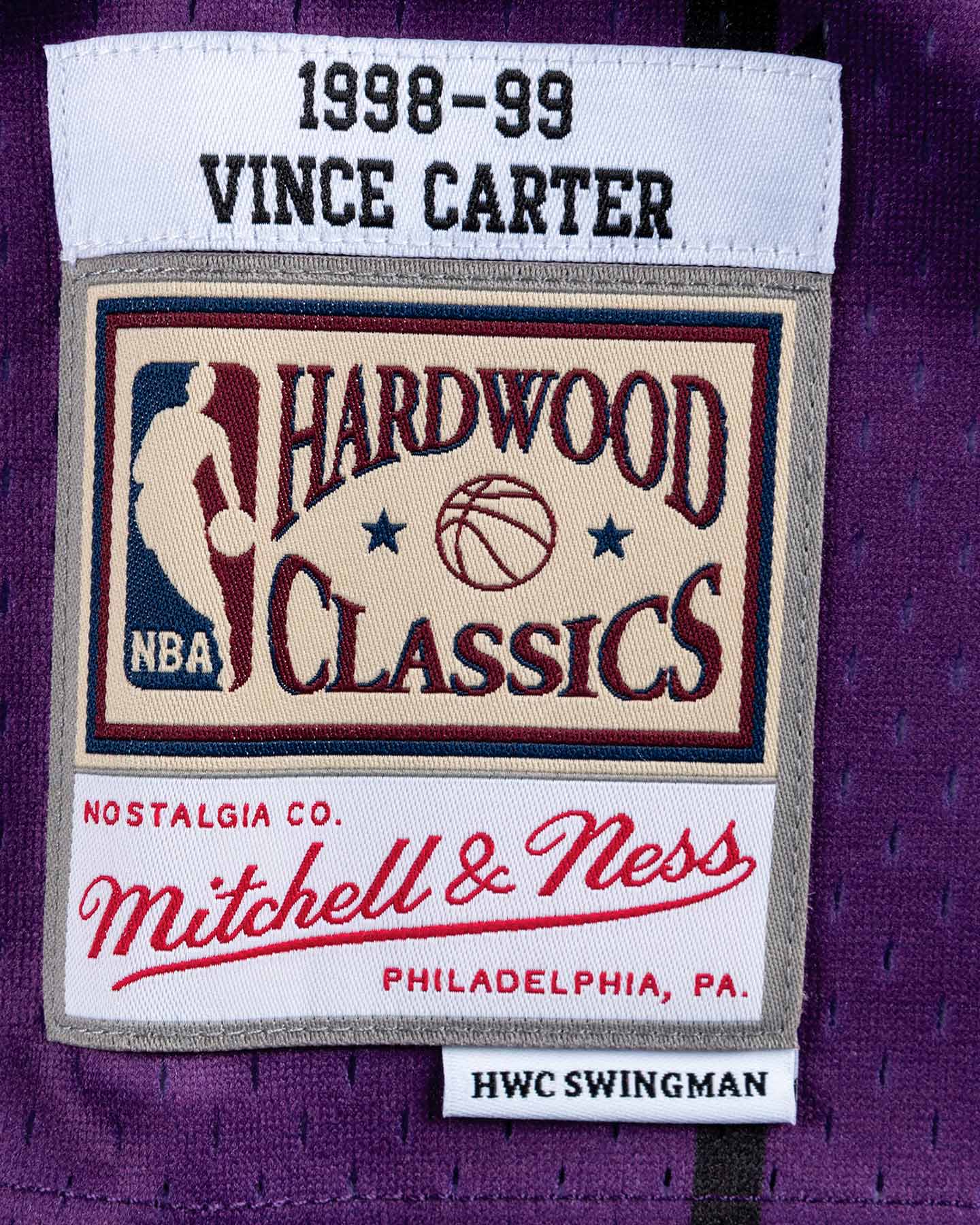 Canotta Basket Mitchell&amp;ness Nba Toronto Raptor Vince Carter '98 Icon M SMJYGS18214-TRAPURP9