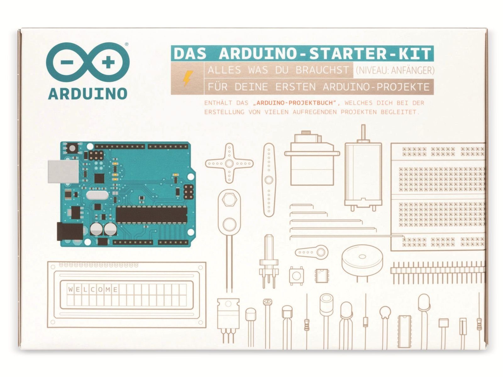 Arduino ARDUINO ®, Set Starter Kit German / Deutsch Mini-PC