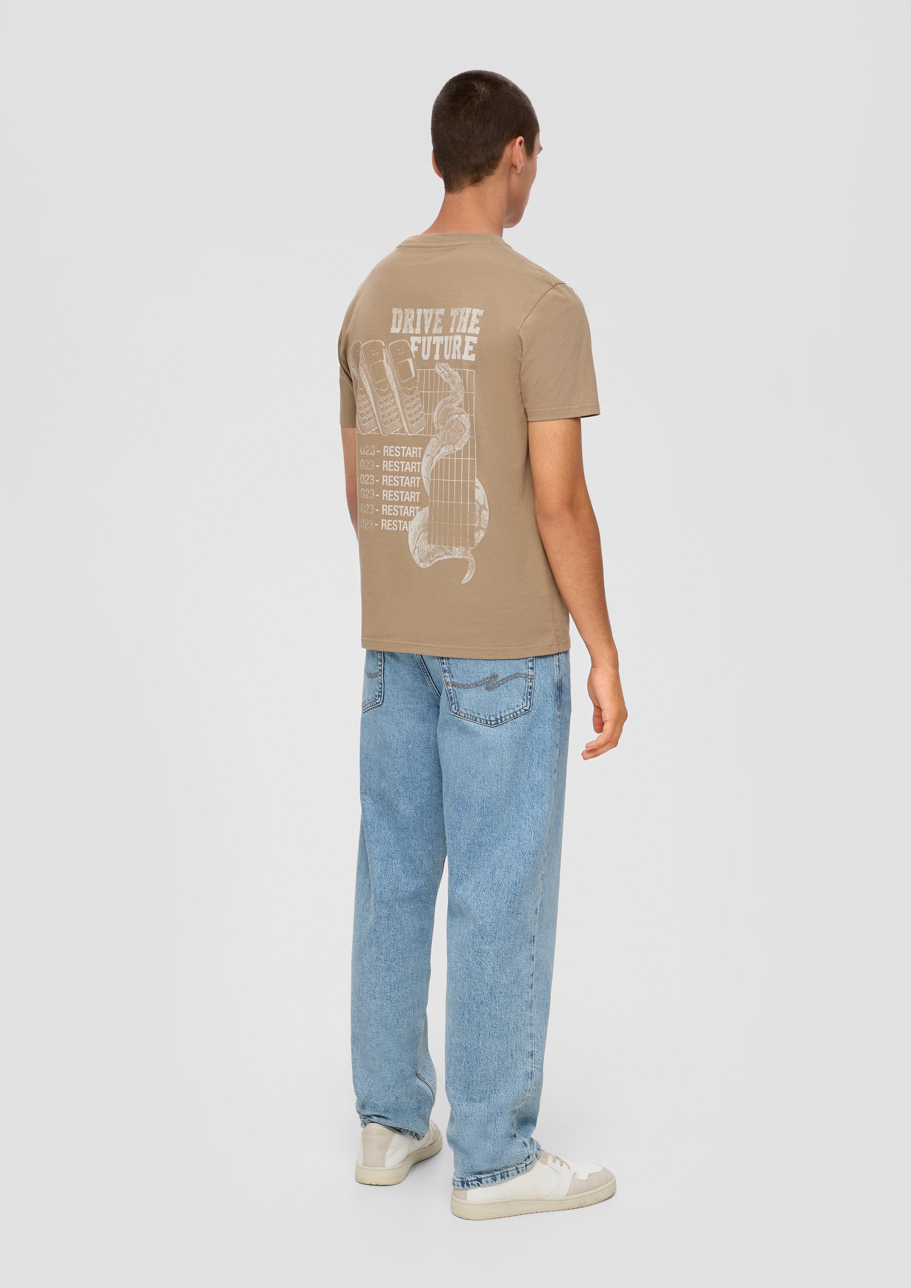 T-Shirt mit Rückenprint  2135003-82D0