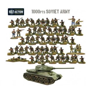 Bolt Action Starter Army - Soviet (1000 Punkte Armydeal)