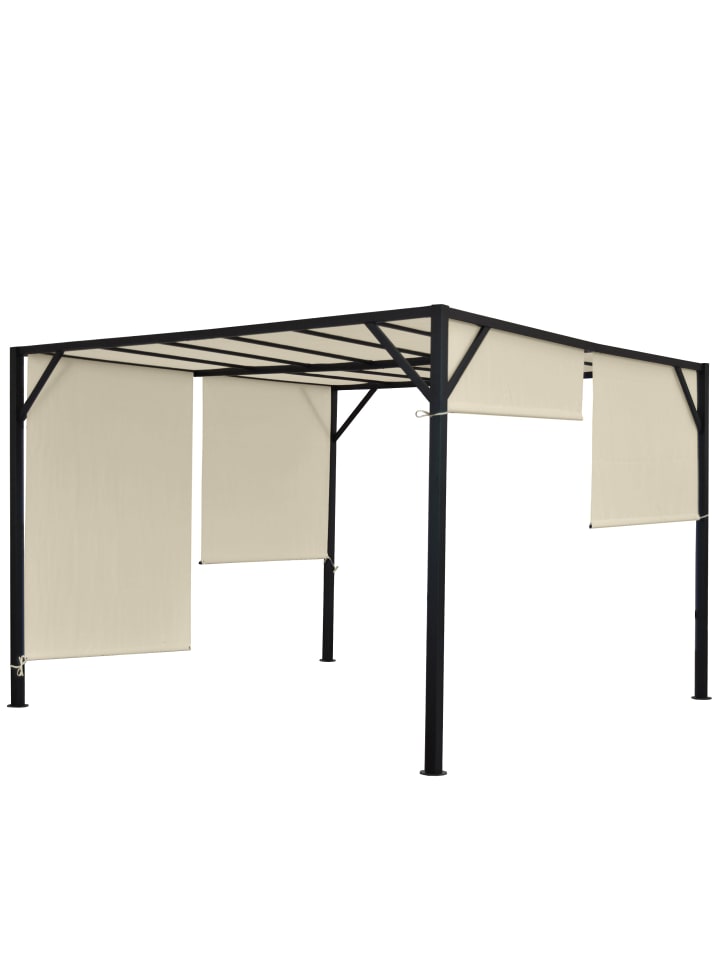 MCW Pergola Beja mit Schiebedach, 4x4m günstig kaufen onesize