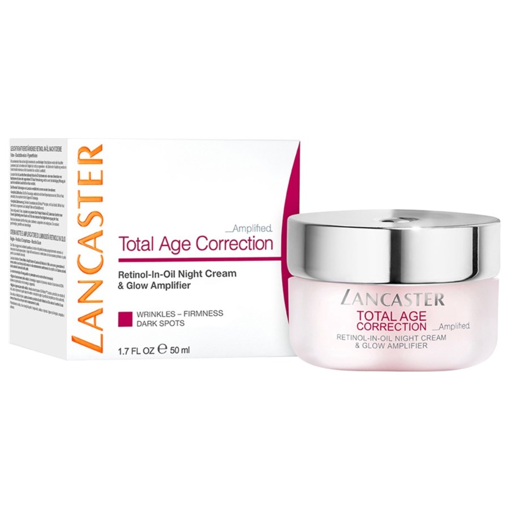 Lancaster _Amplified Retinol-In-Oil Night Cream & Glow Amplifier Soin anti âge