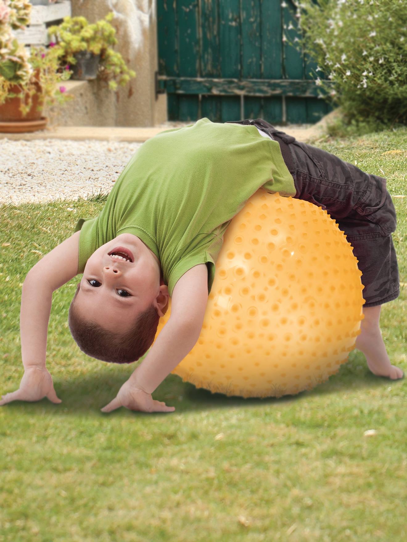 Ludi Kinder XXL-Hüpfball LUDI - gelb