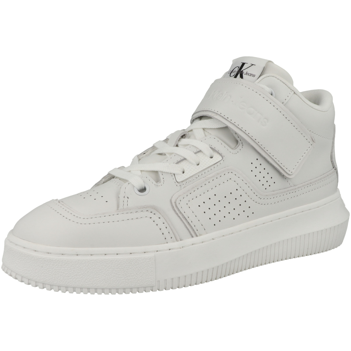 Calvin Klein Jeans Chunky Cupsole Laceup Mid Sneaker mid weiss