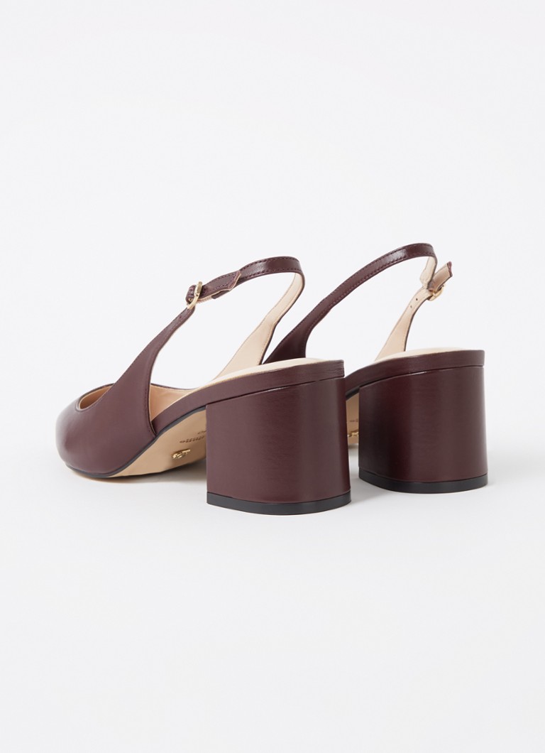 Pantofi cu toc din piele Dune London Compelled
