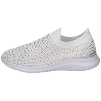 Barbarella Slip On Sneaker in weiß