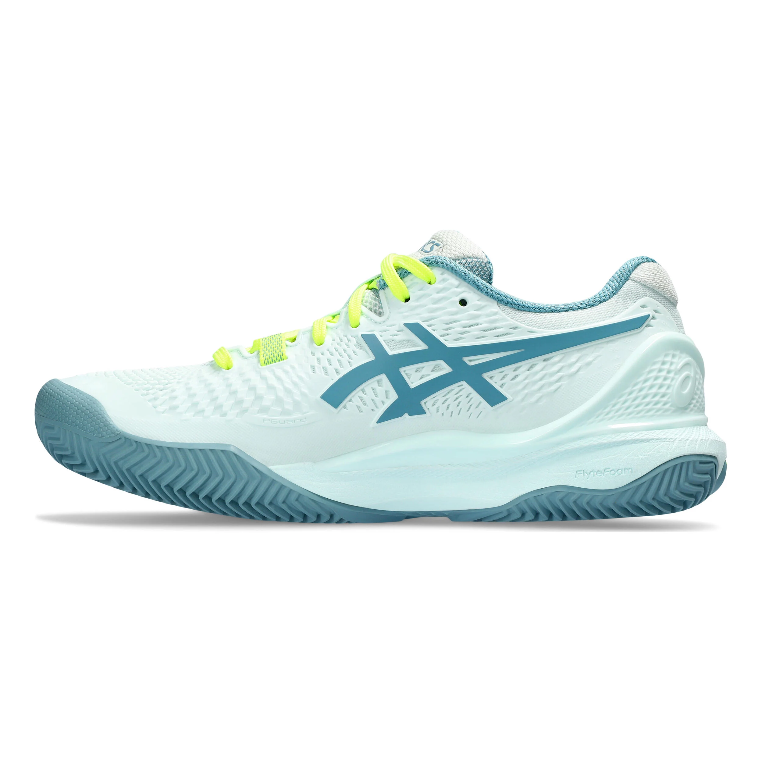 Gel-Resolution 9 Sandplatzschuh Damen - Mint, Petrol