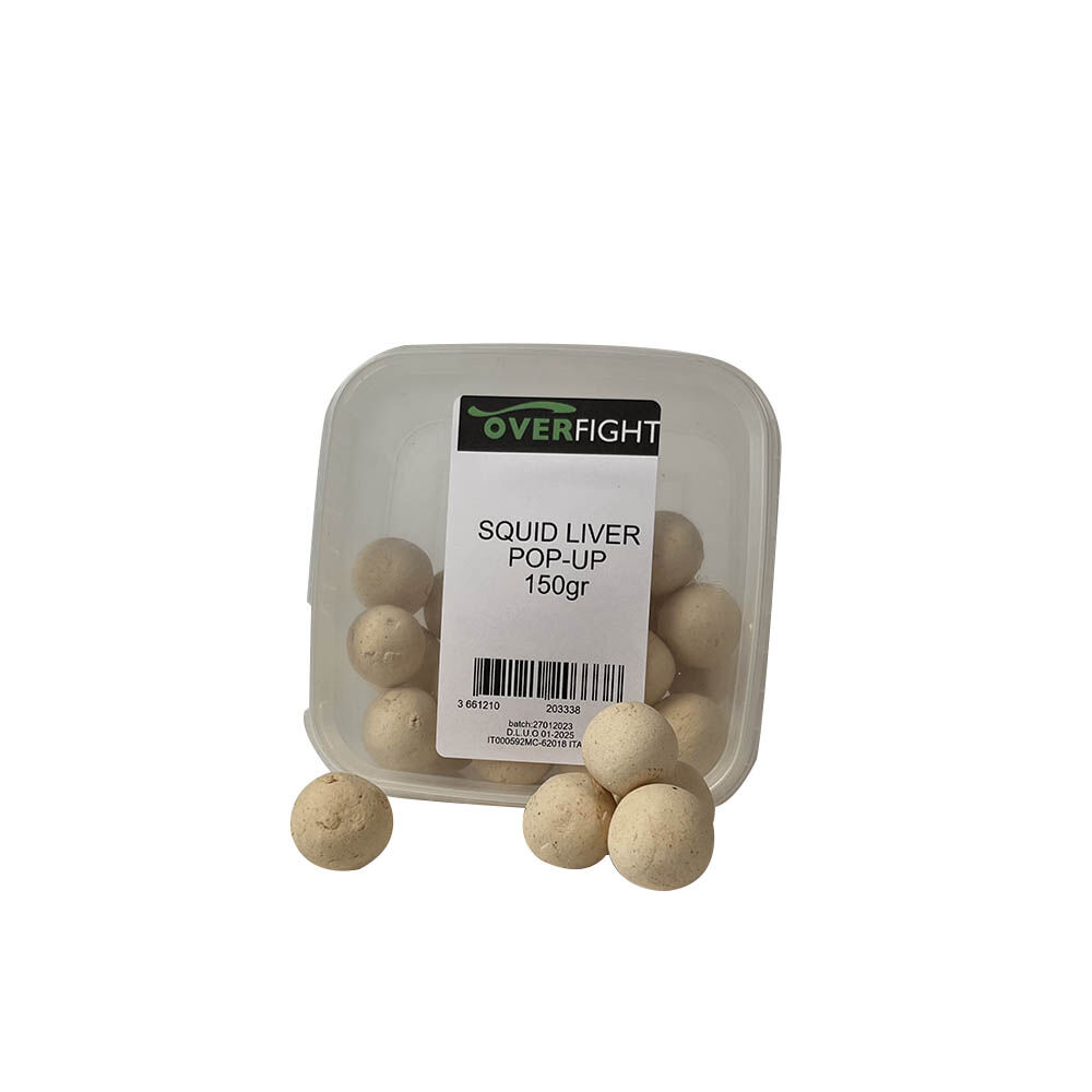 Pop up Overfight Squid Liver 25mm