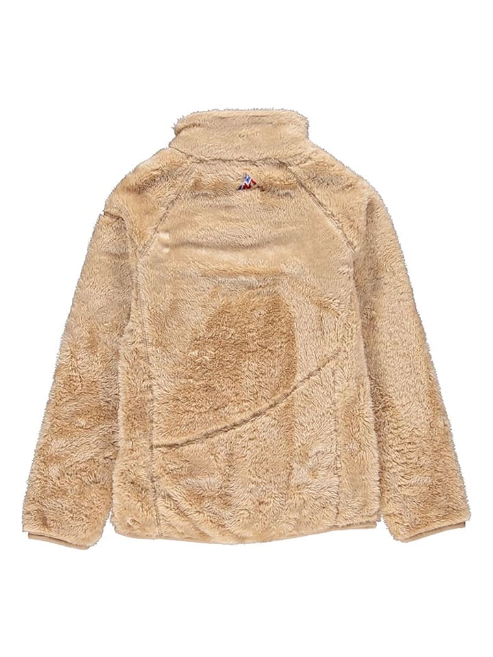 Peak Mountain Fleecejacke in Hellbraun günstig kaufen