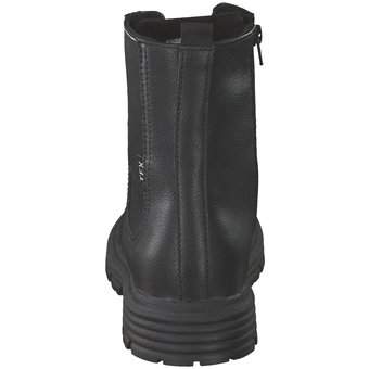 s.Oliver Schnür Boots in schwarz