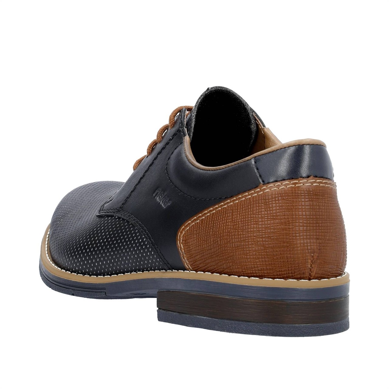 RIEKER Business Schuhe blau