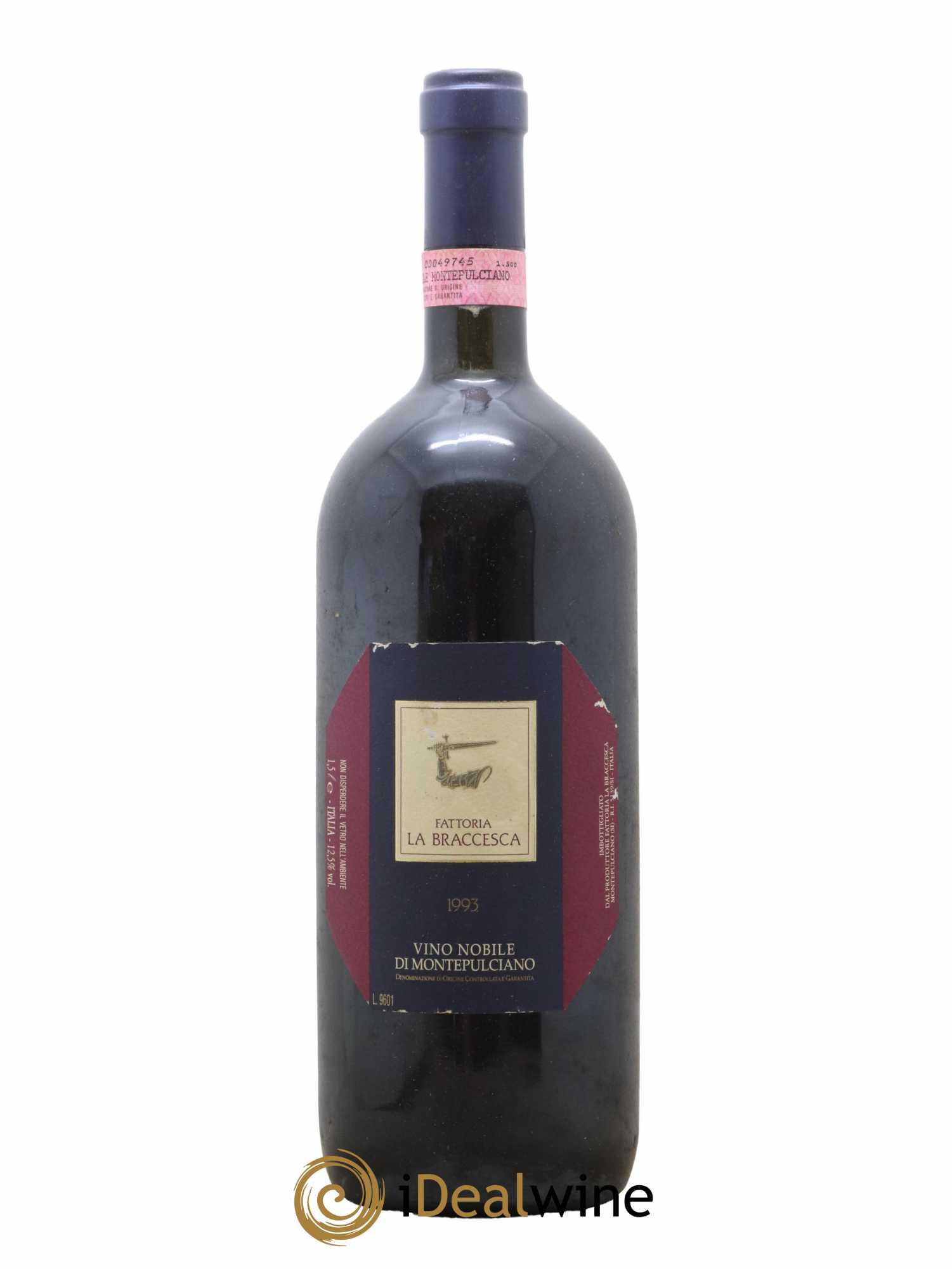 IGT Toscane Vino Nobile di Montepulciano Fattora la Braccesca 1993 - Lot de 1 Magnum