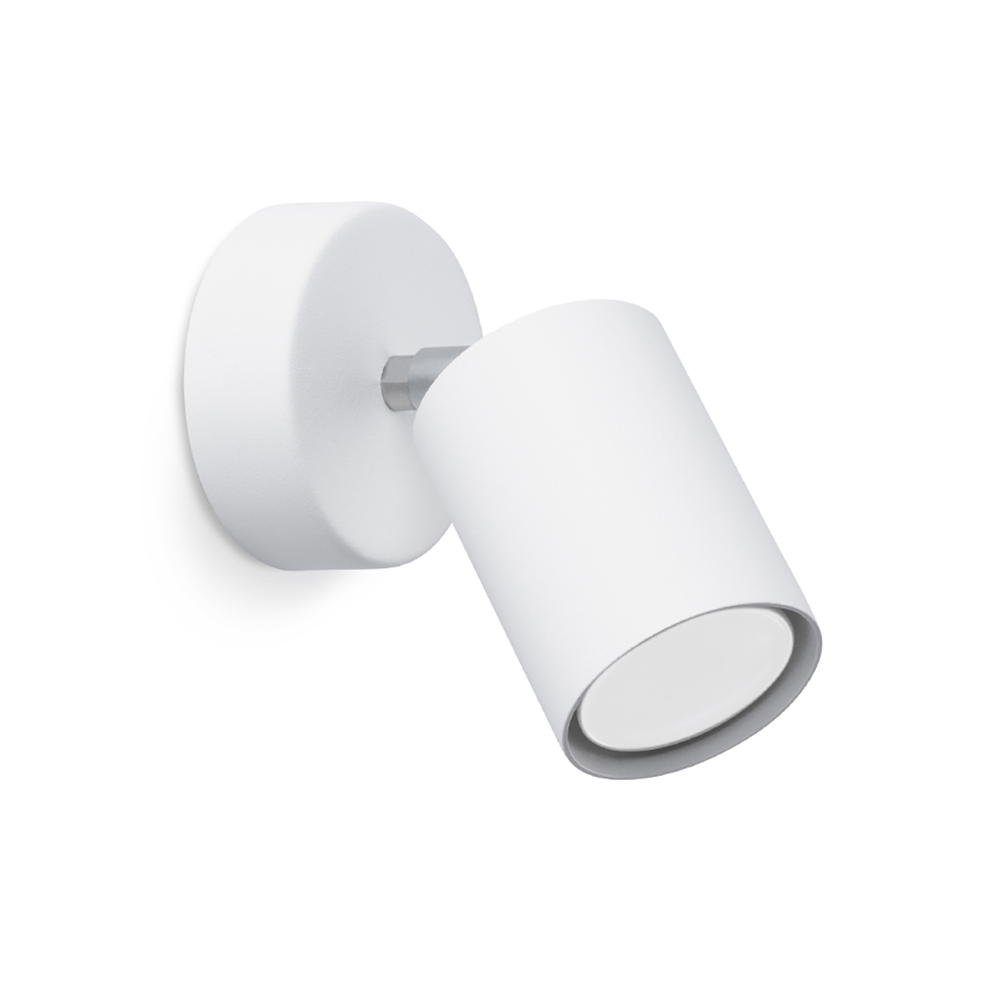 famlights Wandleuchte, Wandleuchte Len in Weiß GU10, keine Angabe, Leuchtmittel enthalten: Nein, warmweiss, Wandleuchte, Wandlampe, Wandlicht