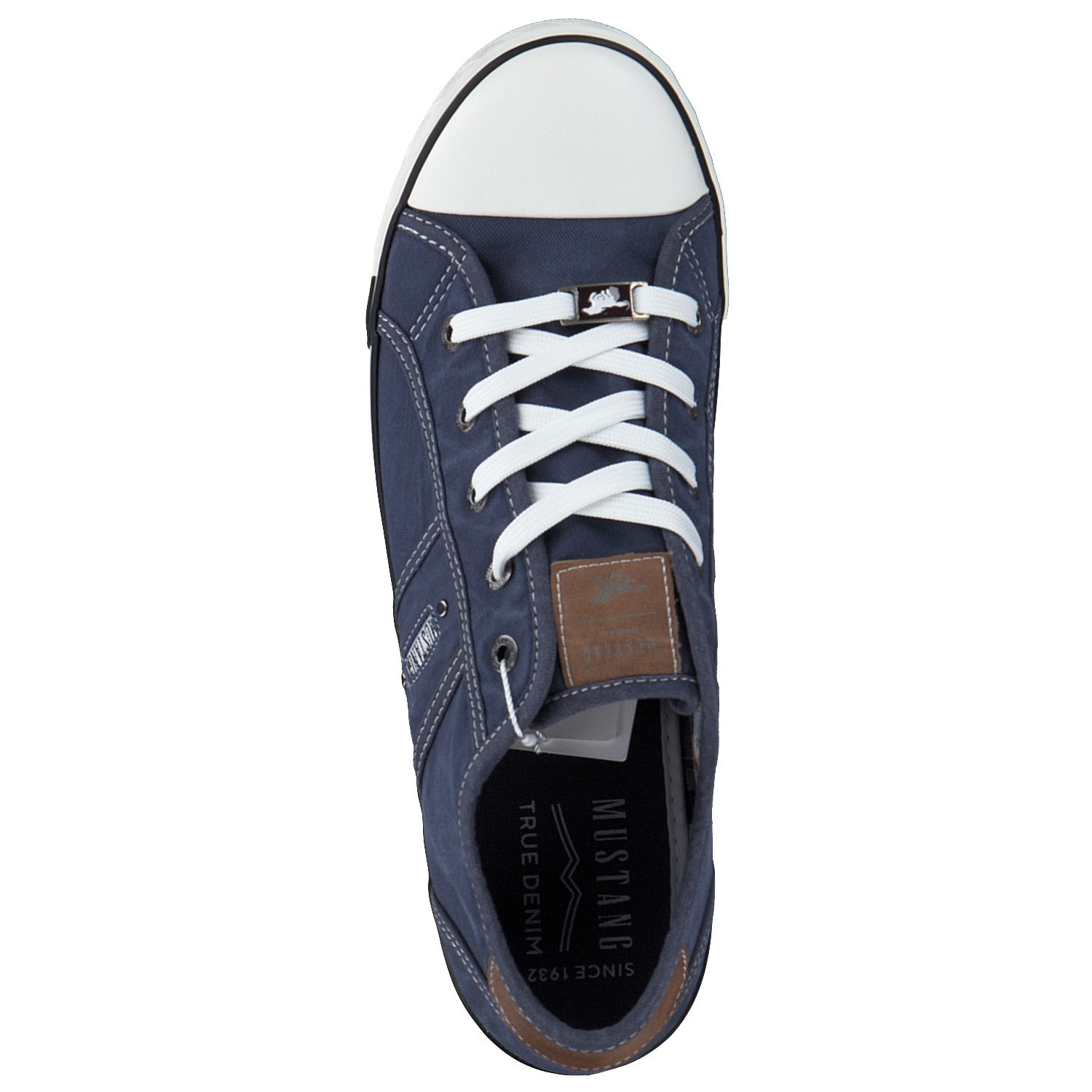 Mustang 1099310, Schnürschuhe, Damen, jeansblau