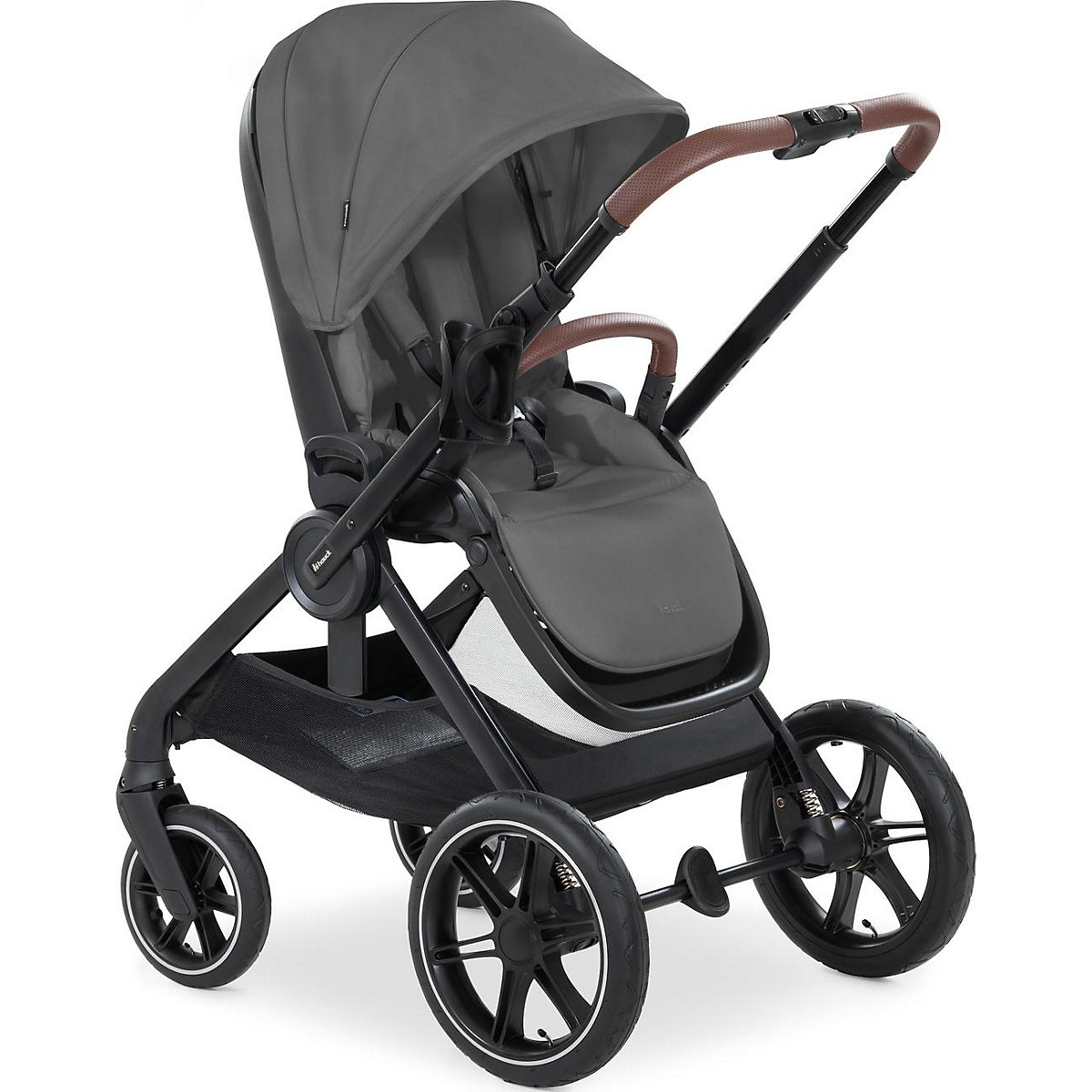 Kombikinderwagen Walk N Care Air Set, dark grey