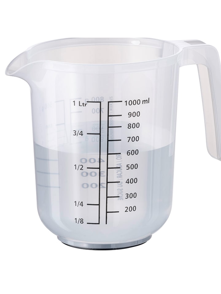 APS Rührbecher mit Deckel  in Transparent, Maße: 12,5 x 12,5 x 16 cm günstig kaufen onesize