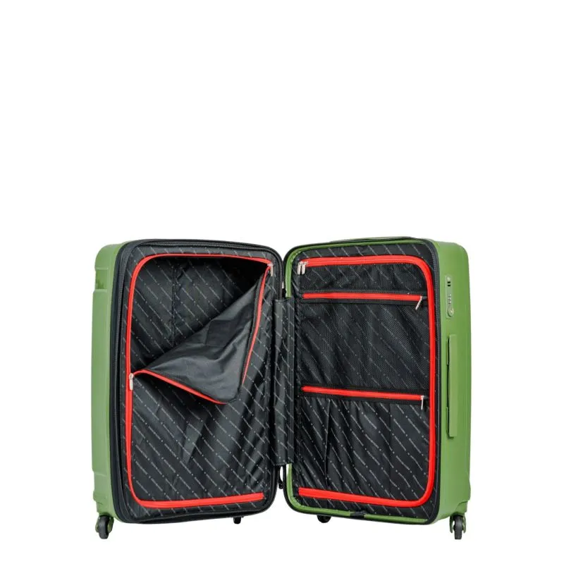 Swiss Bags Tourist Trolley M (65 cm) Erweiterbar - Army Green