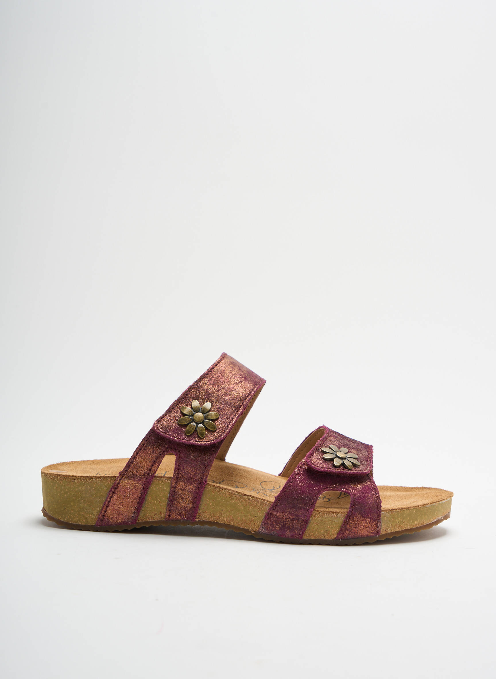 Josef Seibel Sandales Nu Pieds Femme couleur violet