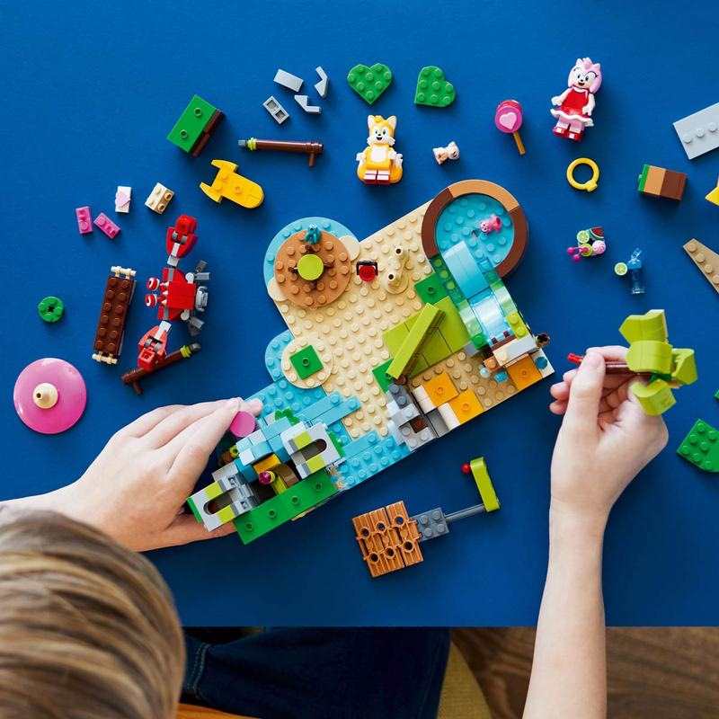 76992 LEGO Sonic L'île de sauvetage des animaux d'Amy