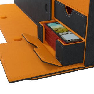 Gamegenic - Card's Lair 400+ Black/Orange (Exclusive Line)