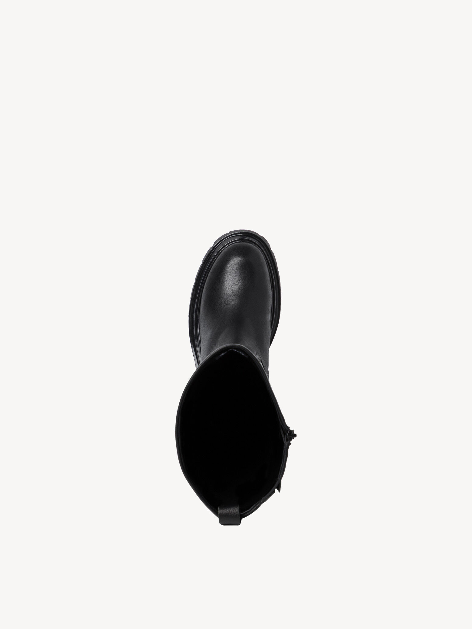 Bottes en cuir - noir
