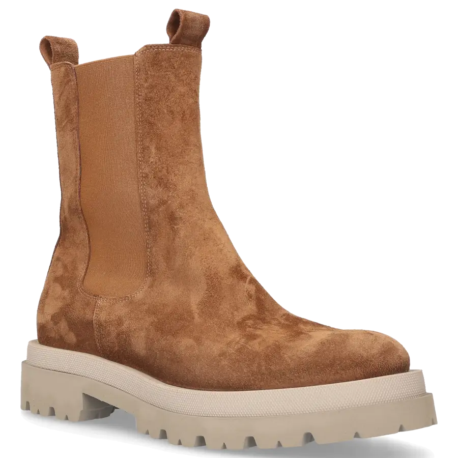 305 SOBE - Chelsea Boots SHAKIRA Veloursleder - braun