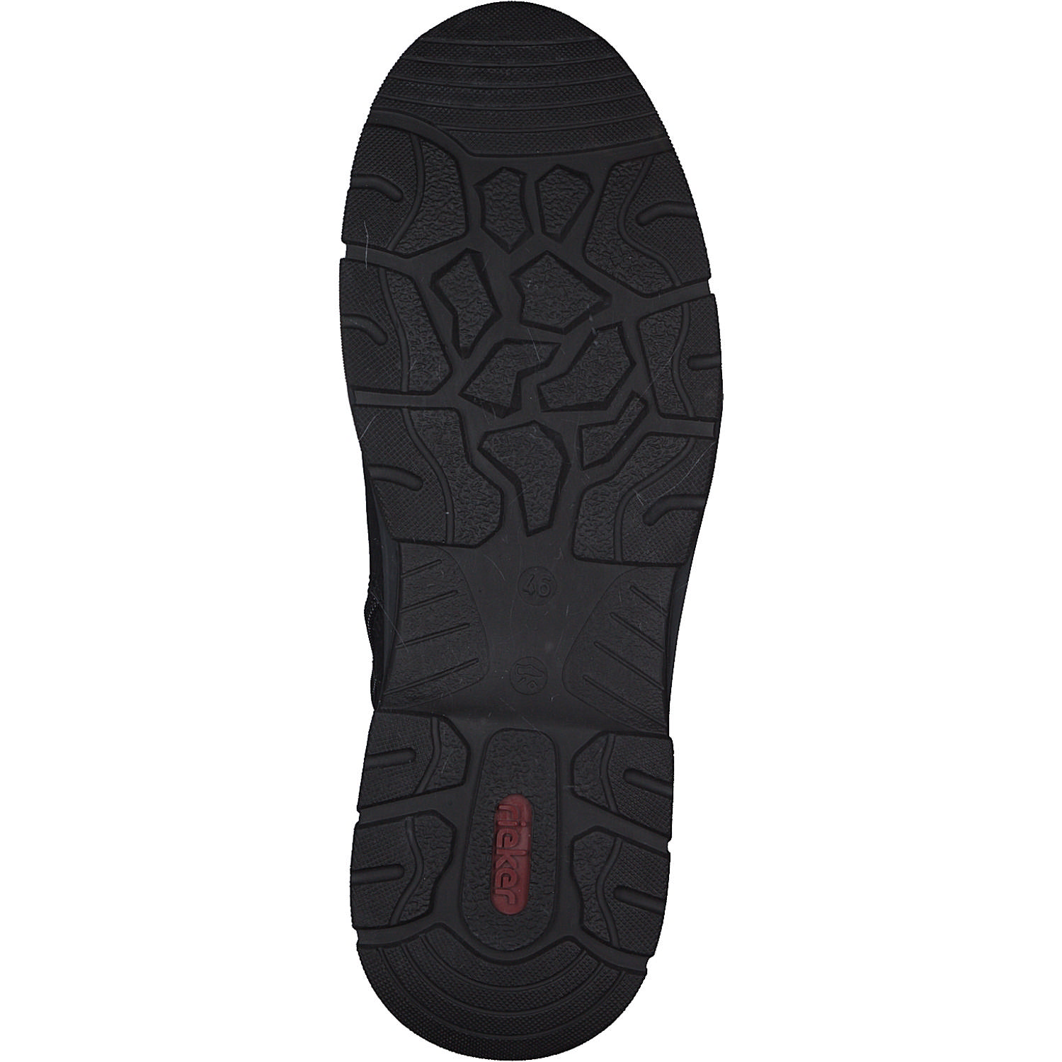 Rieker 31211, Stiefel, Herren, schwarz/schwarz/schwarz