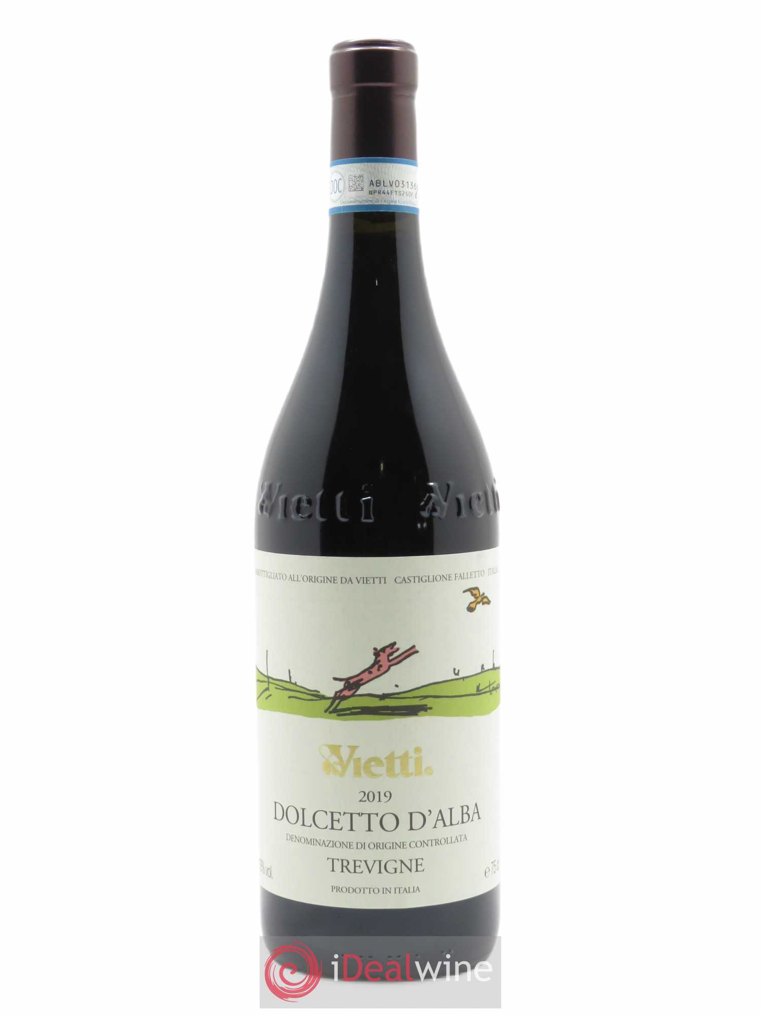 Dolcetto d'Alba DOC Tre Vigne Vietti  2019 - Lot de 1 Bouteille
