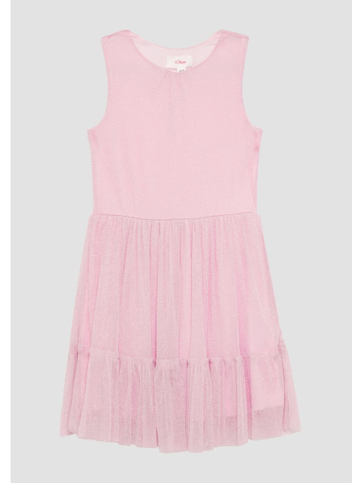 s.Oliver Kleid kurz in Pink günstig kaufen