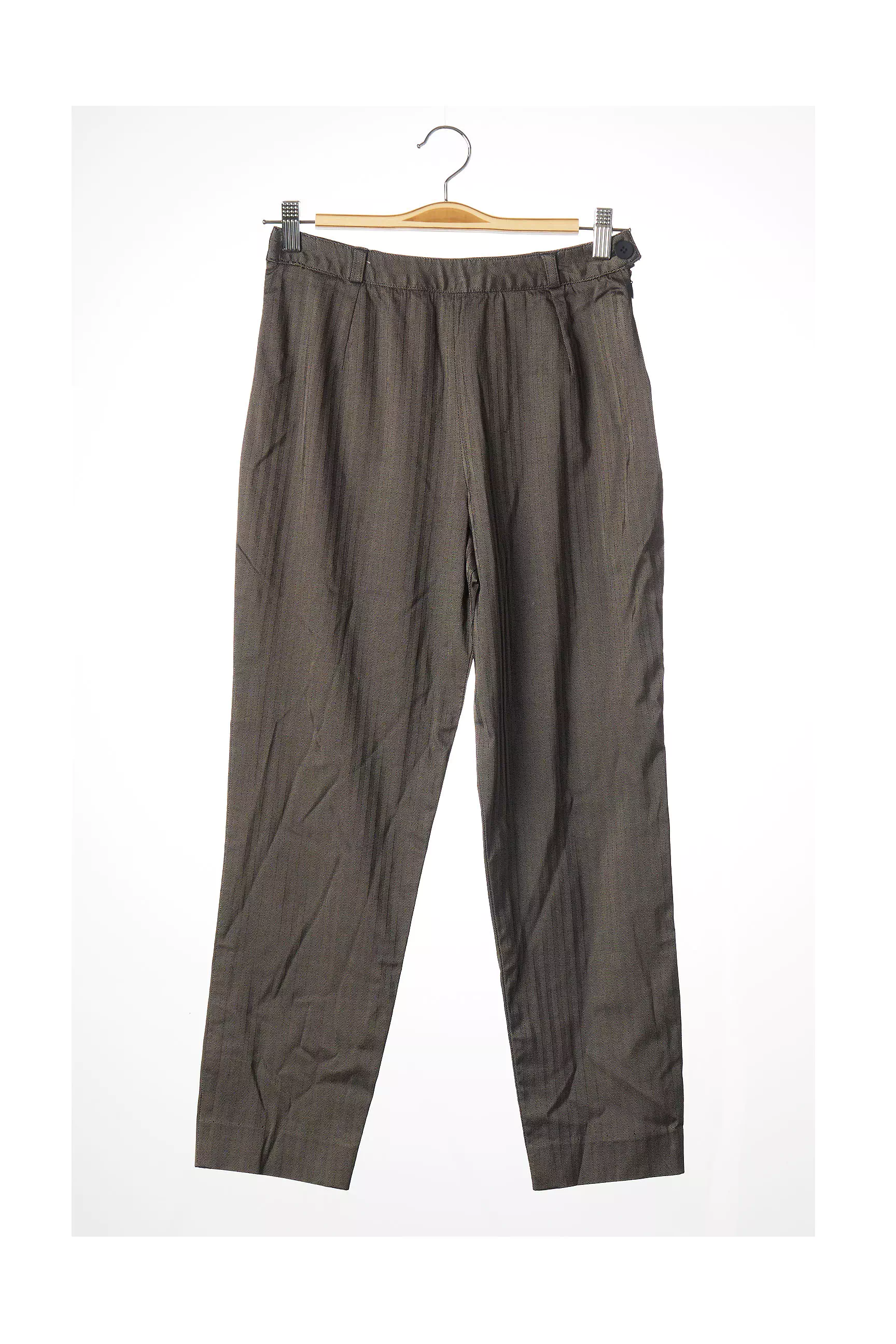 Sans Marque Pantalon7 8 Femme couleur gris