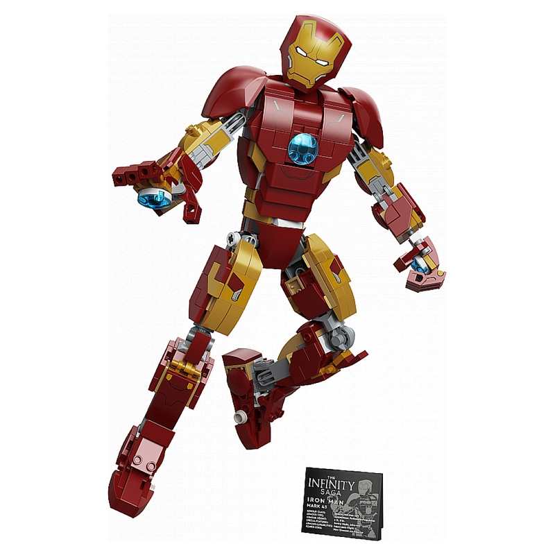 76206 L'armure articulée d'Iron Man LEGO Marvel Super Heroes