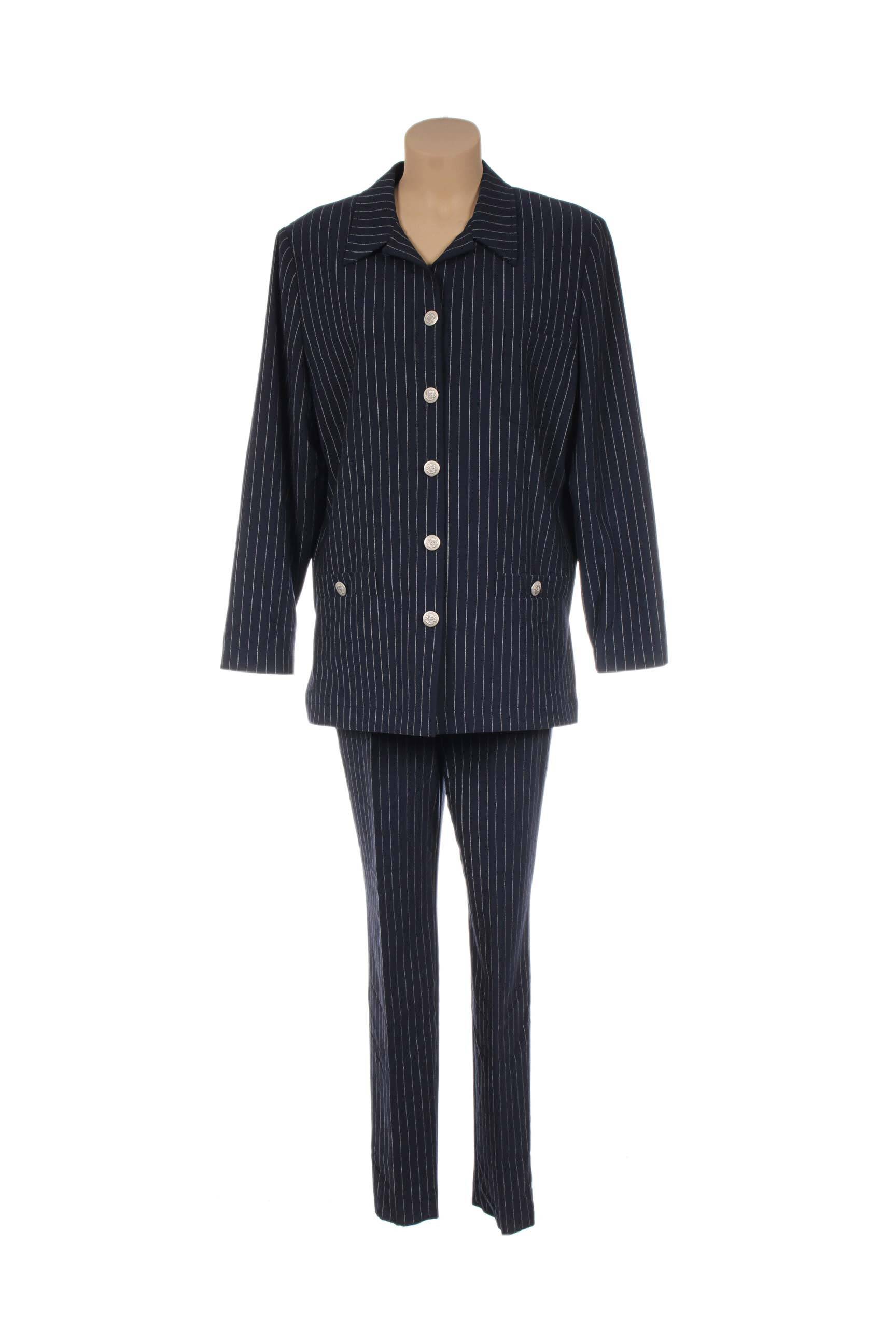 Marcelle Griffon Pantalon Veste Femme couleur bleu