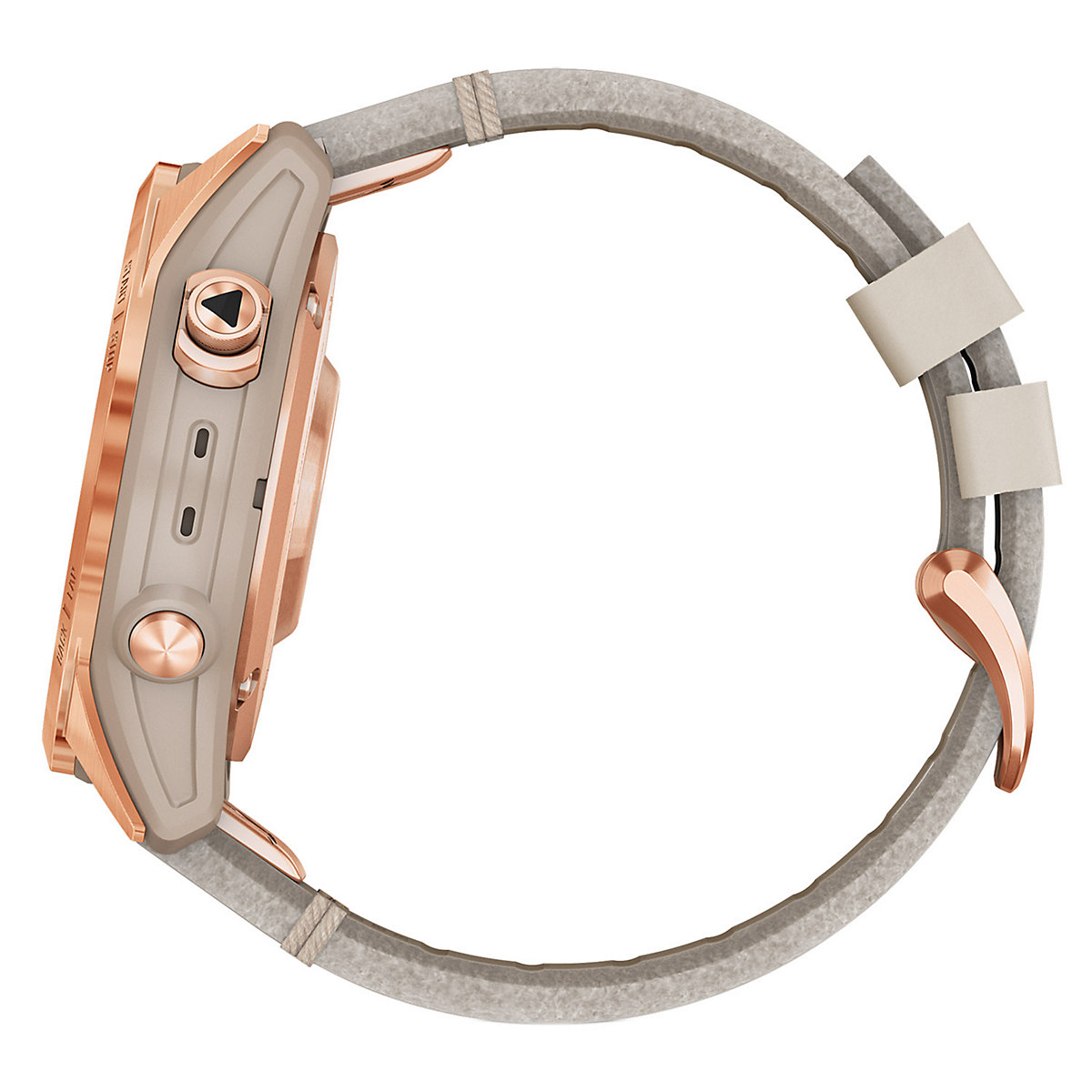 Fenix 7S Saphir Solar Titan Smartwatch kalkstein/roségold Smartwatches