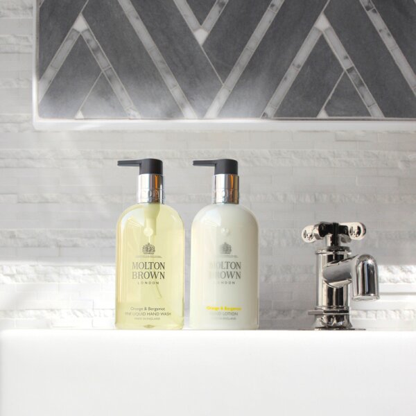 Molton Brown Orange & Bergamot Fine Liquid Hand Wash Glass Bottle Flüssigseife