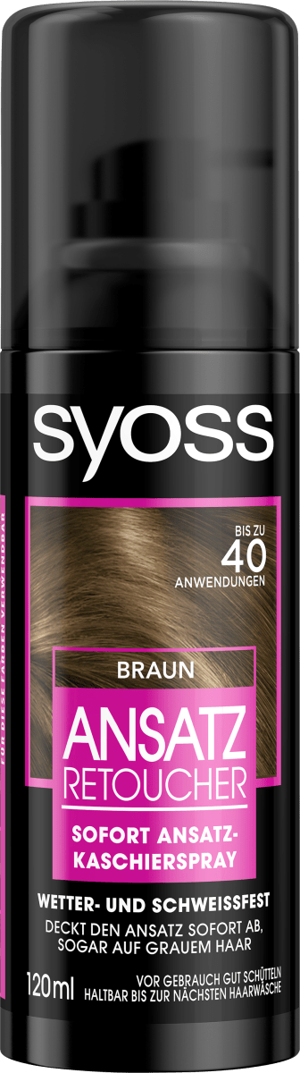 Ansatz Retoucher Kaschierspray Braun, 120 ml