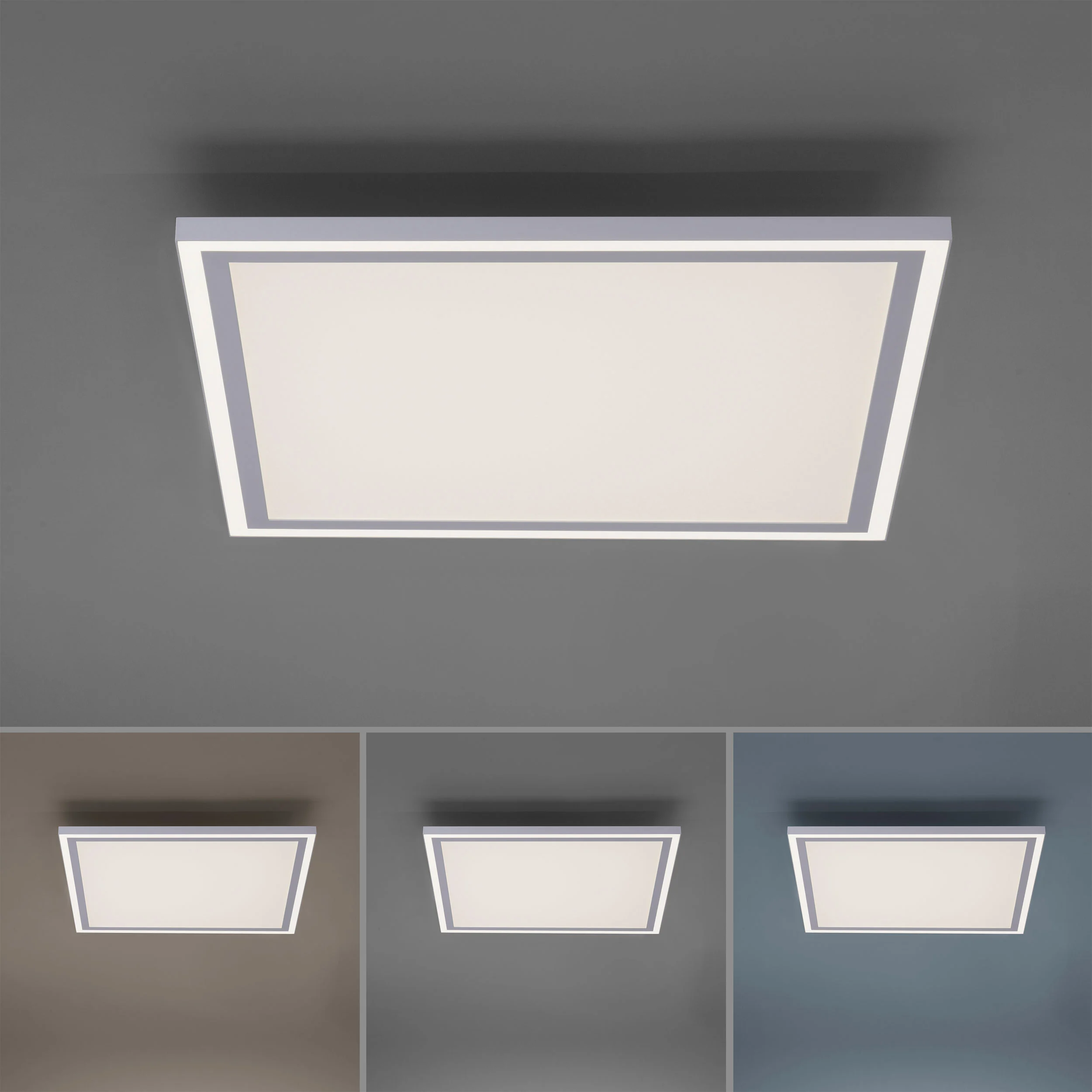 JUST LIGHT.LED-Deckenleuchte 2flg