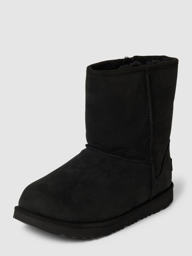 Boots mit Teddyfutter Modell 'CLASSIC' in schwarz