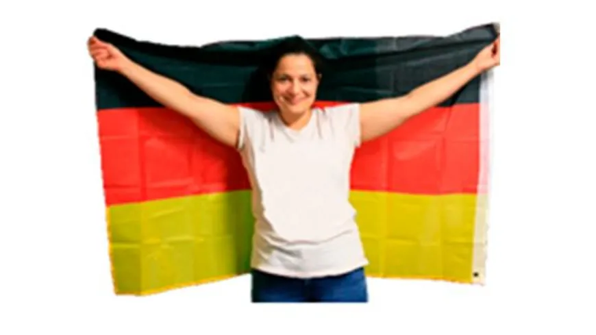 Deutschland - Flagge mehrfarbig