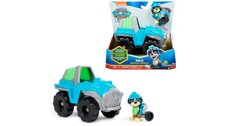 Spin Master - Paw Patrol - Transformierende Basis Fahrzeuge mit Figuren, sortiert, 1 Stück