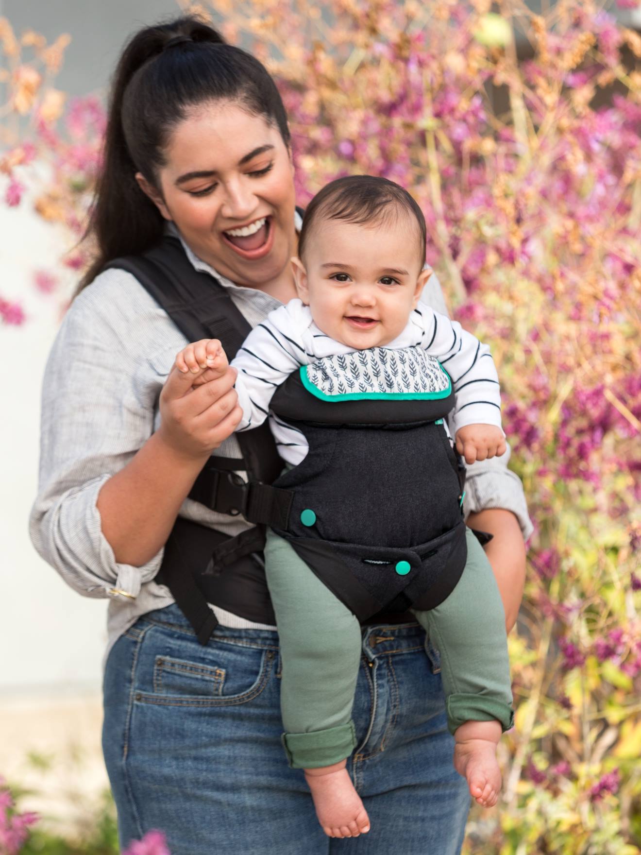 Infantino Babytrage FLIP 4-IN-1 INFANTINO - schwarz