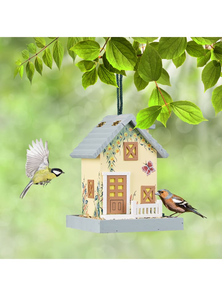 relaxdays Vogelfutterhaus in Bunt günstig kaufen onesize