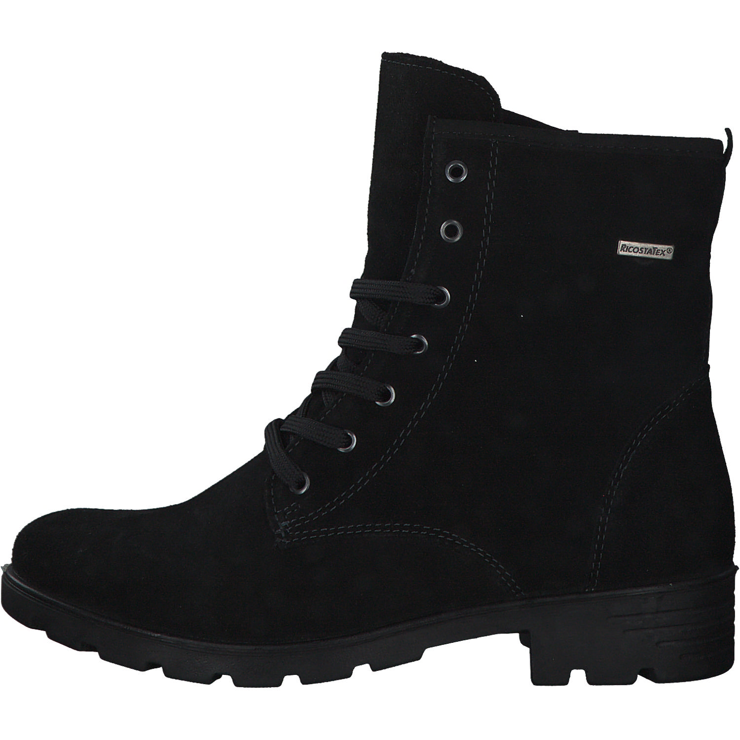 Ricosta Disera 7200202, Stiefeletten (Kinder), Kinder, Schwarz