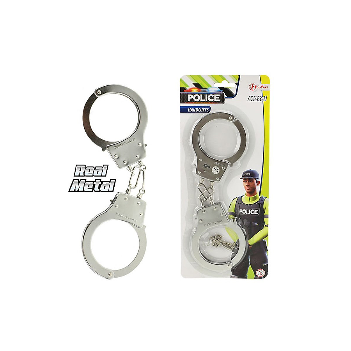 POLICE Polizei Handschellen aus Metal