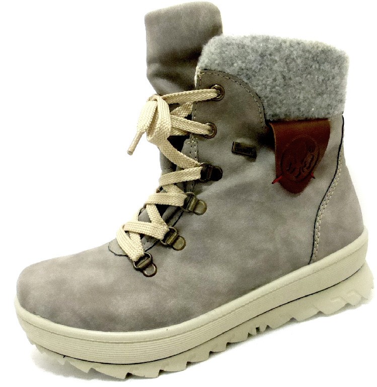 RIEKER Winterstiefel grau