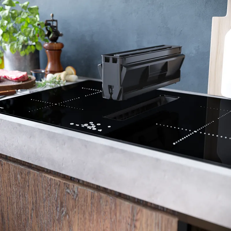Neff Induktionskochfeld N 90 mit integriertem Dunstabzug