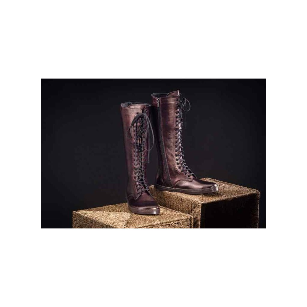 Peerko Empire Chestnut braune Barfuß-Stiefel