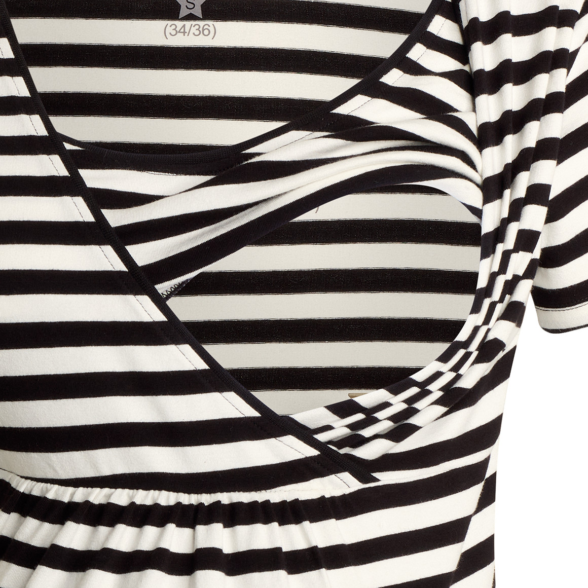 2 Damen Umstands-T-Shirts mit Stillfunktion