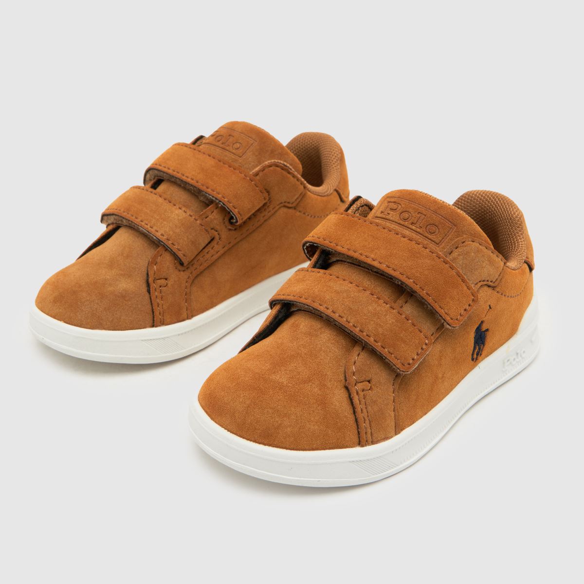 Polo Ralph Lauren barna Heritage Court II V fiú kisgyermek cipő