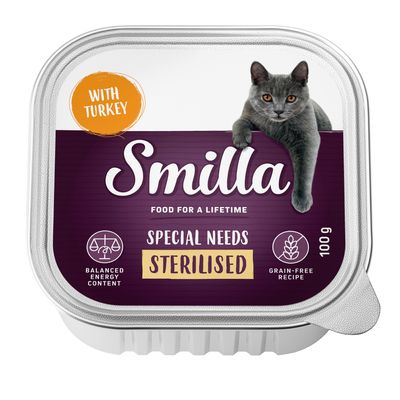 Sparpaket Smilla Sterilised Schale 24 x 100 g